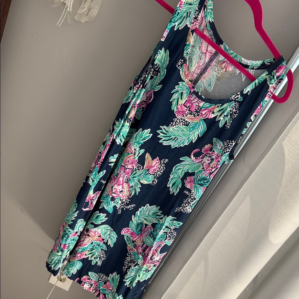 Lilly Pulitzer Floral Sleeveless Dress